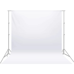 Neewer 3 x 3.6M PRO Photo Studio Fabric Foldable Backdrop for Photography, Video and TV (Background ONLY) - White - 10083669@@##2 (10083669@@##2)