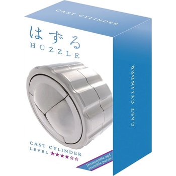 Hanayama Метален логически пъзел Hanayama - Cast Puzzle Cylinder Huzzle (515058)