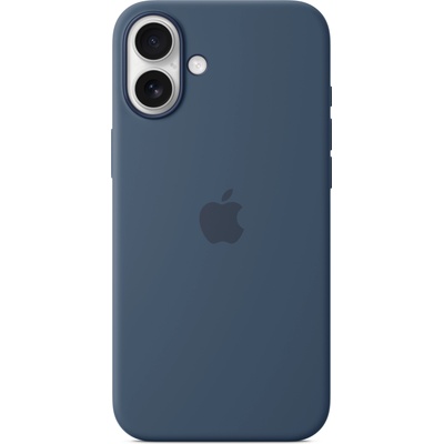 Калъф, Apple iPhone 16 Plus Silicone Case with MagSafe - Denim (MYYA3ZM/A)