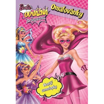 Barbie Odvážná princezna Omalovánky