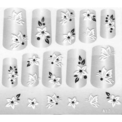 Divine cosmetics 3D12 Divine 3D samolepky na nechty