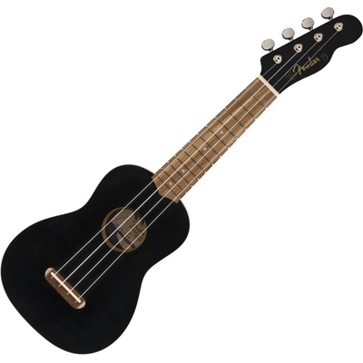 Fender Venice WN BK Black Сопрано укулеле (0971610706)
