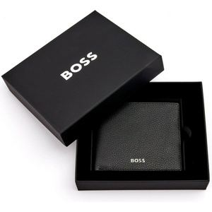 HUGO BOSS Мъжко черно кожено портмоне Hugo Boss Classic HLW416A Hugo Boss | Mnogotsveten | МЪЖЕ | UNI