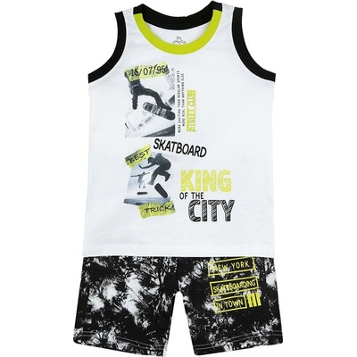 CHICCO Boys Shorts And Tank Set White/Multi