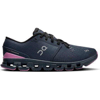 On Дамски маратонки On Women's Cloud X 4 Running shoes - Navy / Sakura - размер 37, 5 (EU) (123-1581-0814)