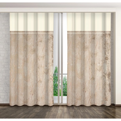 Luxusný záves s mramorovým vzorom ZMT-010 Rozmer závesu: 140x270cm