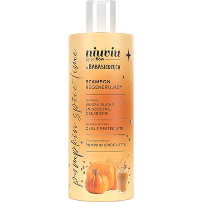 Niuviu Pumpkin Time regeneračný šampón na vlasy 300 ml