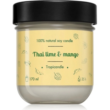 TROPIKALIA Thai Lime & Mango ароматна свещ 170ml