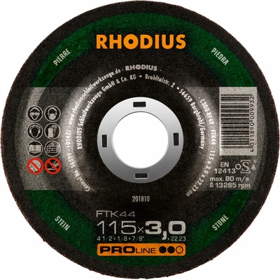 Rhodius Rezný kotúč 115 x 3,0 x 22,23 mm 201810