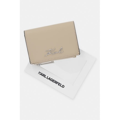 KARL LAGERFELD Портфейл женски от кожа K/SIGNATURE (B2W32013)