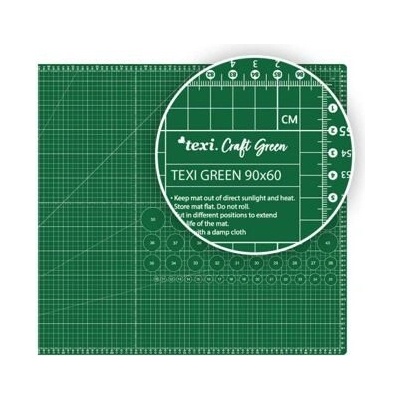 Řezací podložka TEXI GREEN 5 vrstvá velikost 60 x 90 cm – Sleviste.cz
