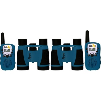 Image 1 of Levenhuk LabZZ Комплект уоки-токита и бинокли Levenhuk LabZZ WTT10, син (79902)