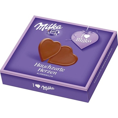 Milka Hauchzarte Herzen Alpenmilch 130 g