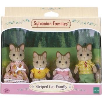 EPOCH Sylvanian Families Striped Cat Family 5180