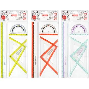 Herlitz my. pen комплект от 4 линийки 11368222 (11368222)