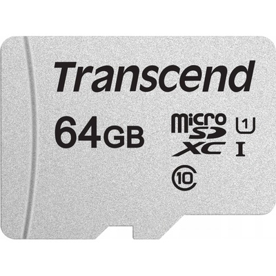 Transcend microSDXC 64GB UHS-I U1 TS64GUSD300S