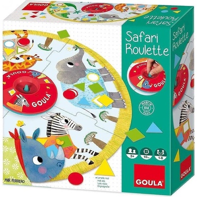 Goula Детска игра Goula - Сафари рулетка (53156)