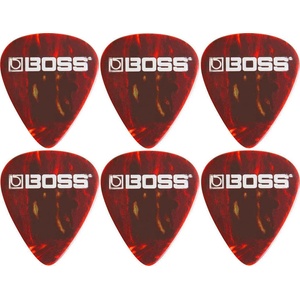 Boss BPK-72-SH Celluloid 6 Перце за китара (BPK-72-SH-KS-6PACK-SET)