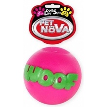 PET NOVA DOG LIFE STYLE Ball WOOF 8 cm