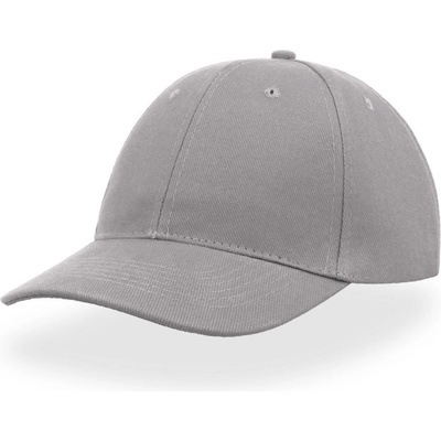 Atlantis Headwear Liberty Six Buckle 6 panelová COT33018207699-grey Šedá