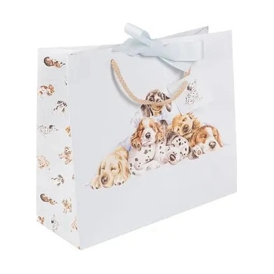 Wrendale dárková taška Little Paw s pejsky 25x30cm velká