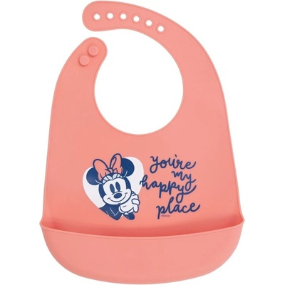 Stor Силиконов лигавник Stor - Minnie Mouse Heart Full (10729)