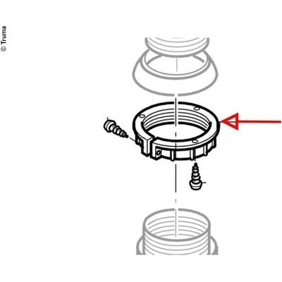 Truma Винтов пръстен сив (e154)