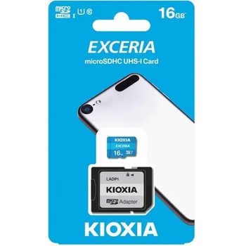 Toshiba KIOXIA microSD Exceria 16GB C10/UHS-I LMEX1L016GG2