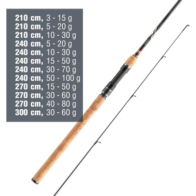 Daiwa Ninja X Spin 3 m 30-60 g 2 díly