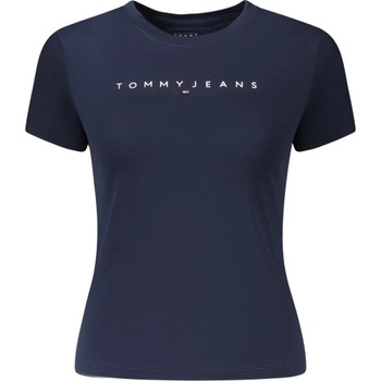 Tommy Hilfiger Дамска тениска с къс ръкав tommy hilfiger, Размер s, Цвят Синьо (dw0dw18398_bl0g0)