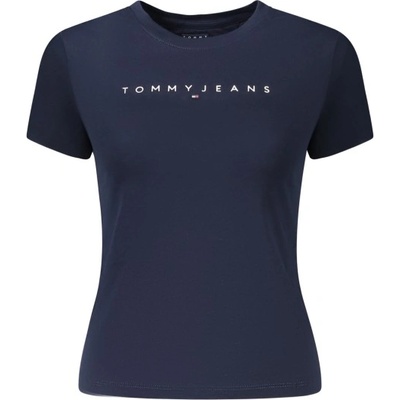 Tommy Hilfiger Дамска тениска с къс ръкав tommy hilfiger, Размер s, Цвят Синьо (dw0dw18398_bl0g0)