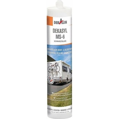 Dekalin DEKAsyl MS-6 elastický tmel a lepidlo, kartuša 310 ml čierny