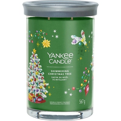 Yankee Candle Signature tumbler Shimmering Christmas Tree 567 g