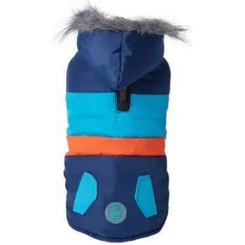 FREEDOG Шушляково яке за куче с качулка в син цвят