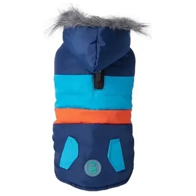 FREEDOG Шушляково яке за куче с качулка в син цвят
