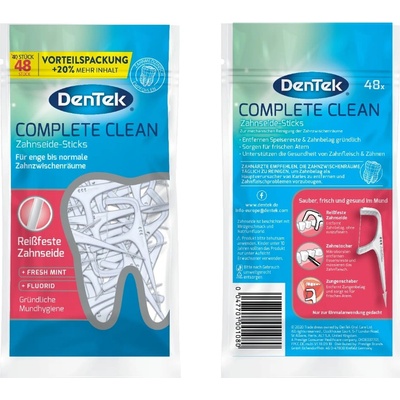 DenTek dentální nit s párátkem 48 ks – Zboží Dáma