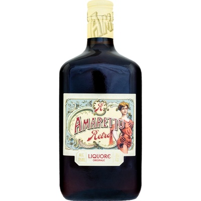 Amaretto Retro 21% 0,7 l (čistá fľaša)