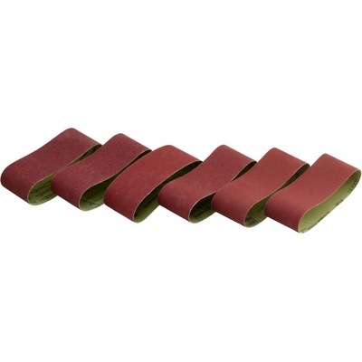 LUX-TOOLS Súprava brúsnych pásov 75 mm x 457 mm 3dielna