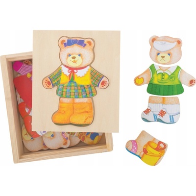Bigjigs Toys puzzle Paní Medvědová