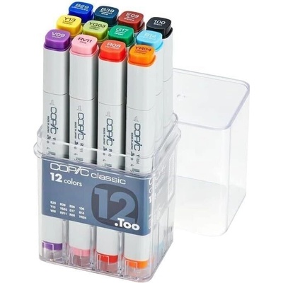 Copic Classic Пълнител за писалка Basic Colours 12 бр (65.3921)