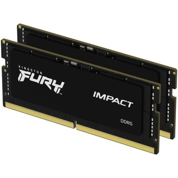 Image 1 of Kingston FURY Impact 32GB (2x16GB) DDR5 4800MHz KF548S38IBK2-32
