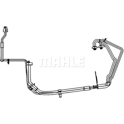 MAHLE Vysokotlaké / nízkotlaké vedení klimatizace MAO AP 109 000P