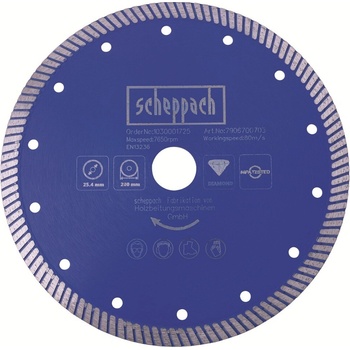 Scheppach řezný kotouč pr. 200/25,4 profesionální pro FS 3600