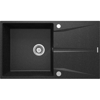 Deante ZRC_211A - Кухненска мивка CORIO 50x86 cm гранит/графит (DN0037)
