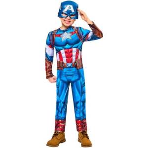 Rubies Avengers Капитан Америка bl детски костюм размер xs(122-128+см) (1002513-s)