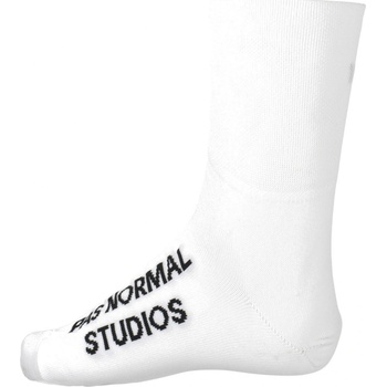 Pas Normal Studios Logo OverSocks White