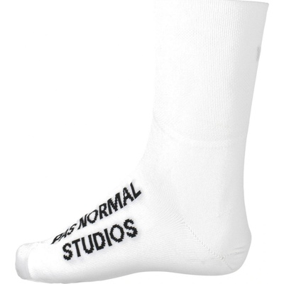 Pas Normal Studios Logo OverSocks White