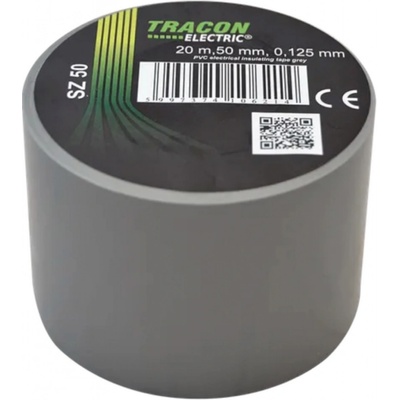 Tracon electric Páska izolačná 50 mm x 20 m sivá