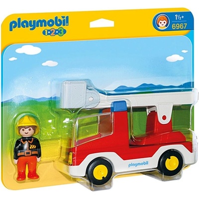Playmobil 6967 Hasičské auto 1.2.3