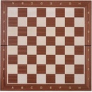 Šachová deska velikost 5 MAHAGON - skládací tmavý okraj (mahagon)